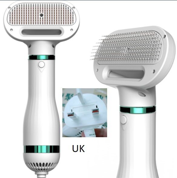 2-in-1 Dog Hair Dryer Brush