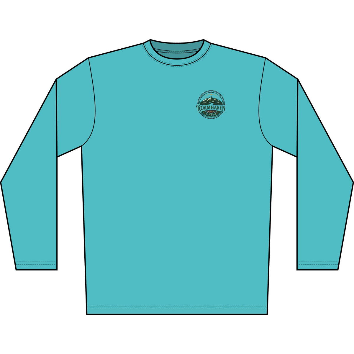 Roamhaven Mountain Logo Long Sleeve Shirt