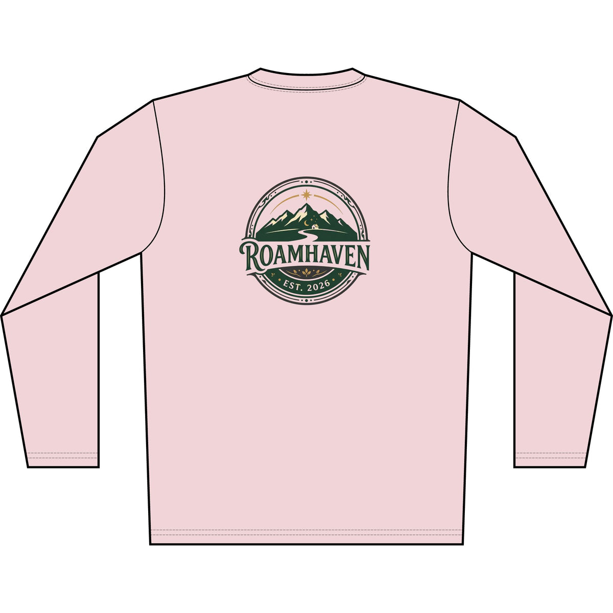 Roamhaven Mountain Logo Long Sleeve Shirt