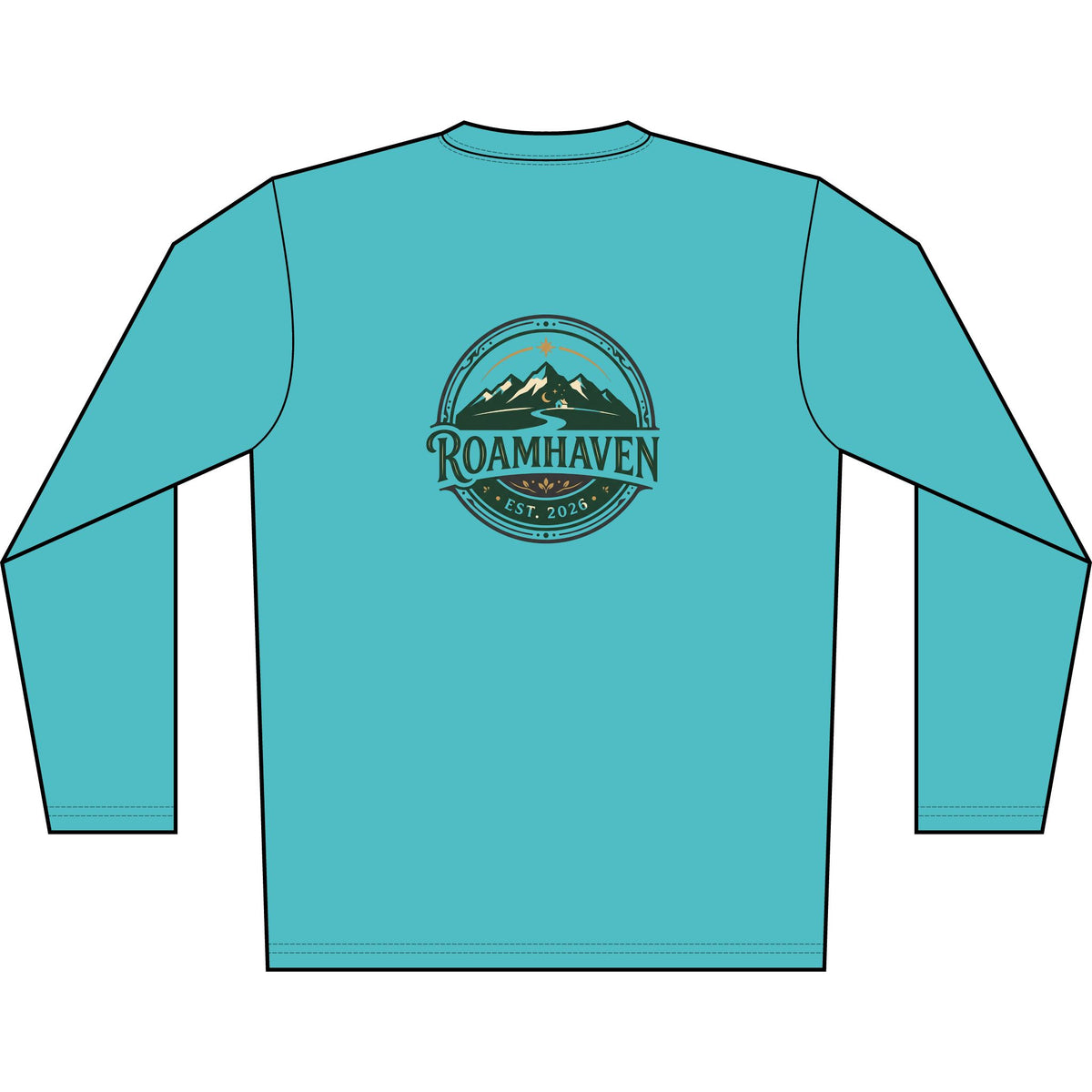 Roamhaven Mountain Logo Long Sleeve Shirt