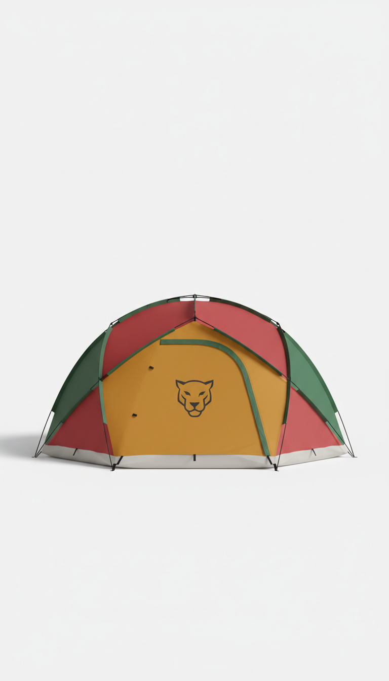 Dome Tent with Panthera Print