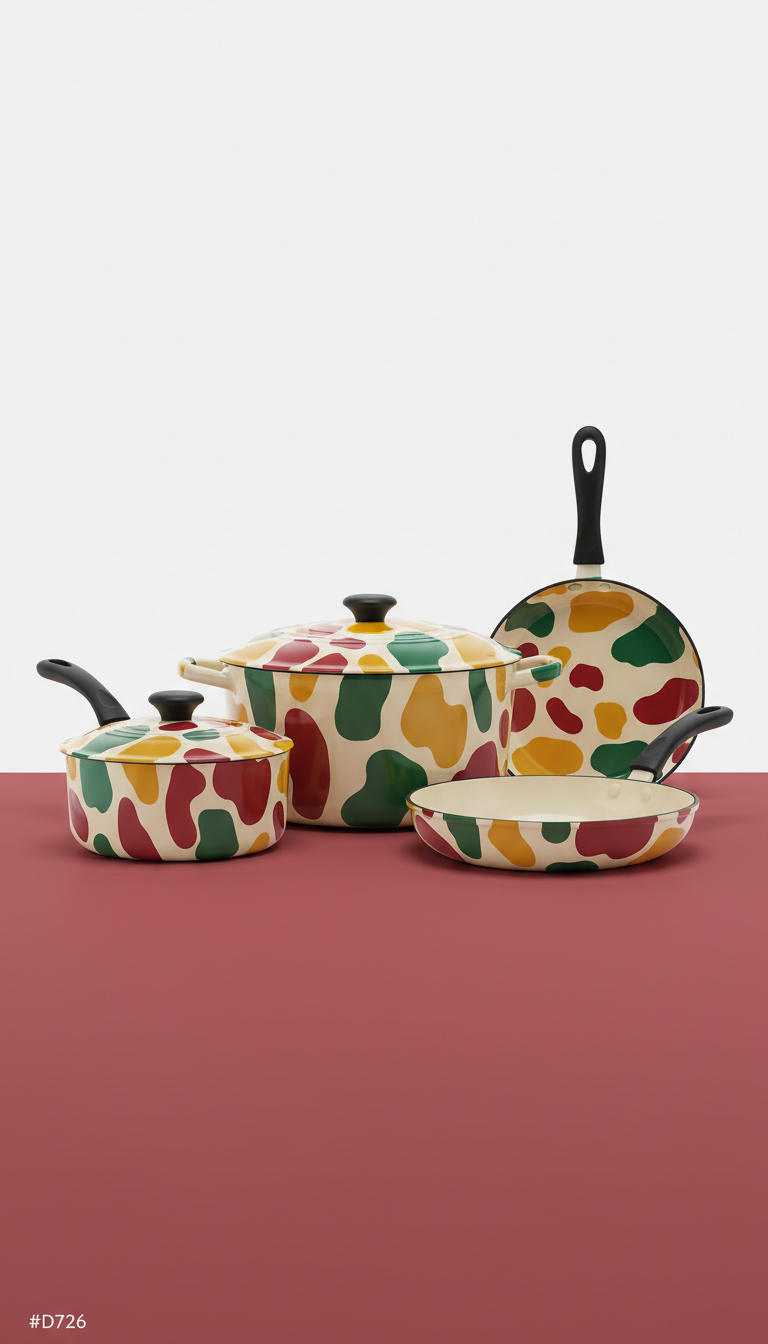 Animal Print Camp Cookware Set