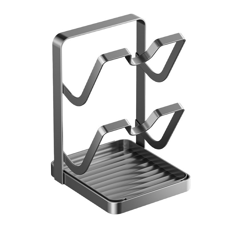 Multifunctional Kitchen Pot Lid Organizer Rack
