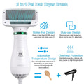 2-in-1 Dog Hair Dryer Brush